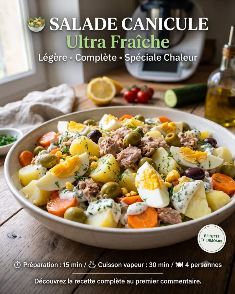 Salade canicule au Thermomix