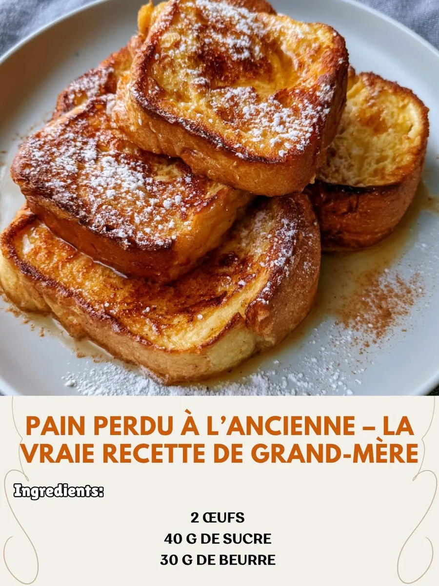 Pain perdu à l'ancienne