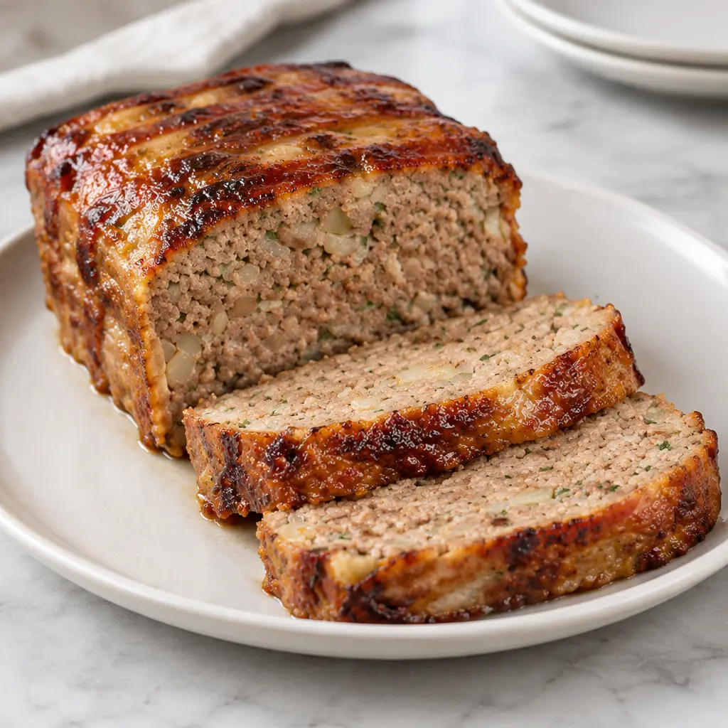Pain de viande, moelleux et bien caramélisé