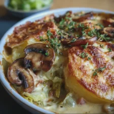 Tartiflette aux Poireaux et Champignons : Savoureuse et Réconfortante