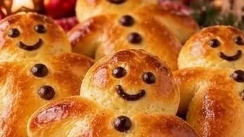 Manalas alsaciens – Petites brioches de la Saint-Nicolas