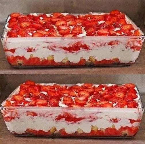 Tiramisu aux fraises