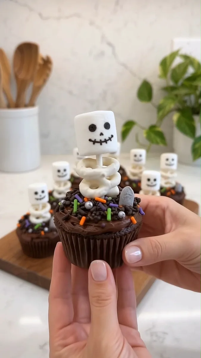 Cupcakes Squelette