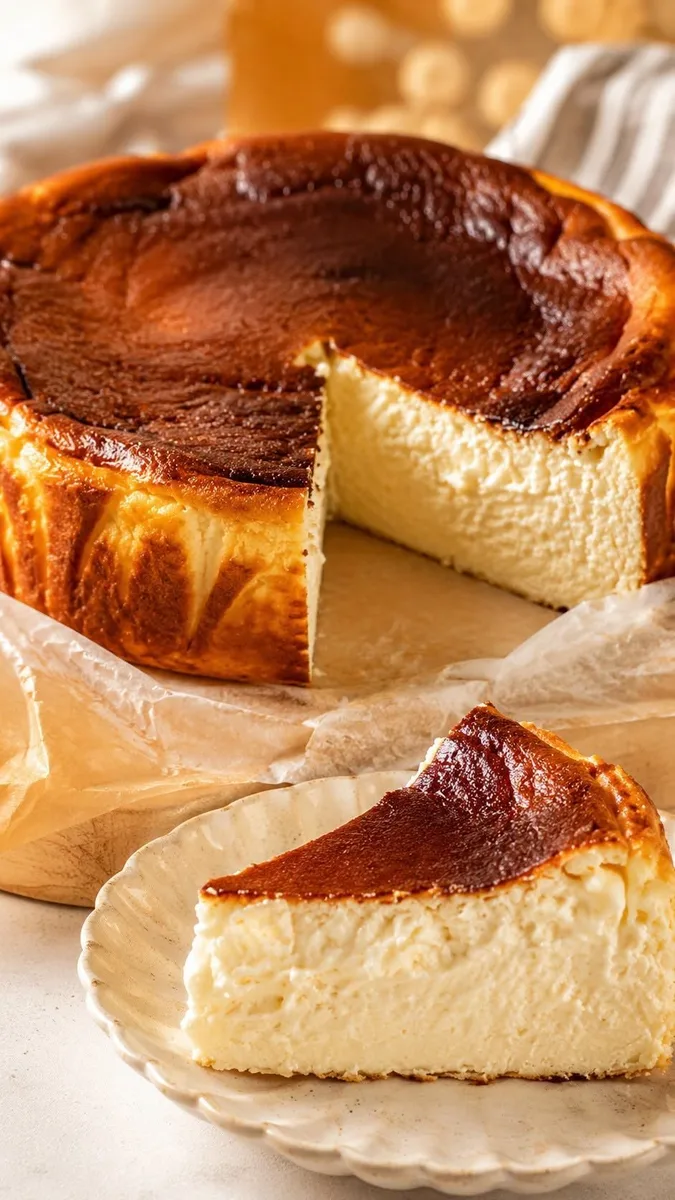 Gâteau au fromage de San Sebastián