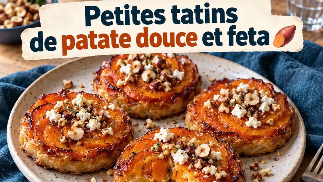 Tatins de patates douces