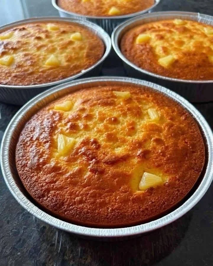 Le Gâteau Moelleux à l'Ananas