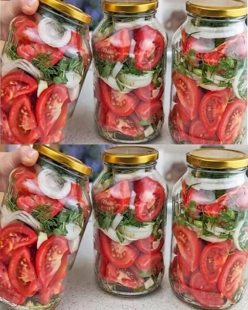 Tomates conservées pour l'hiver