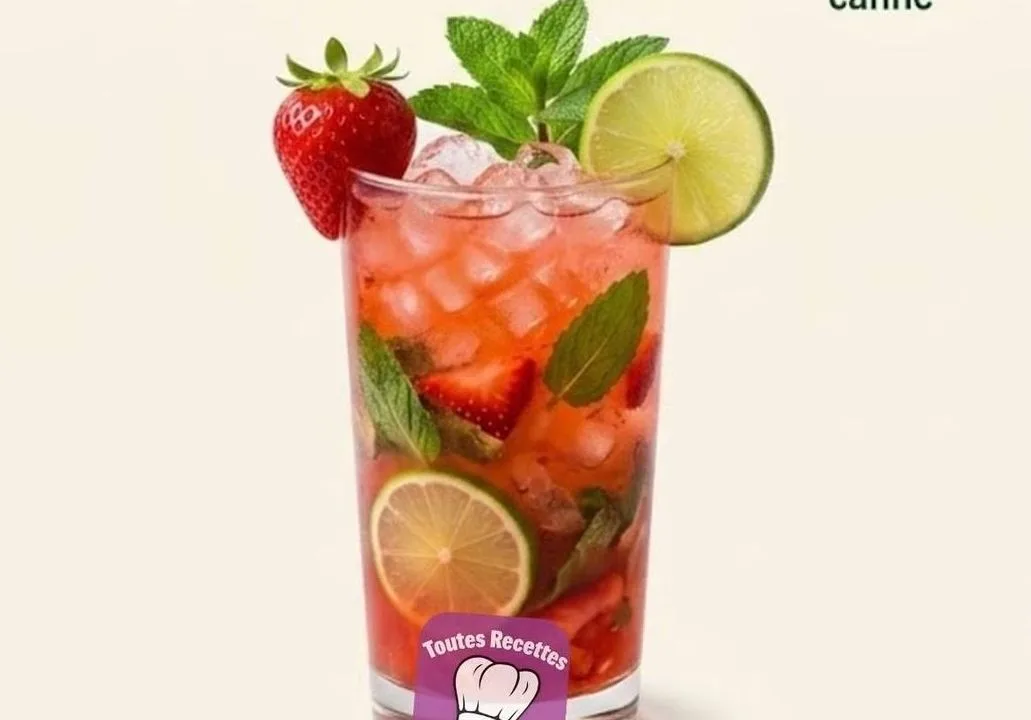 Mojito à la fraise