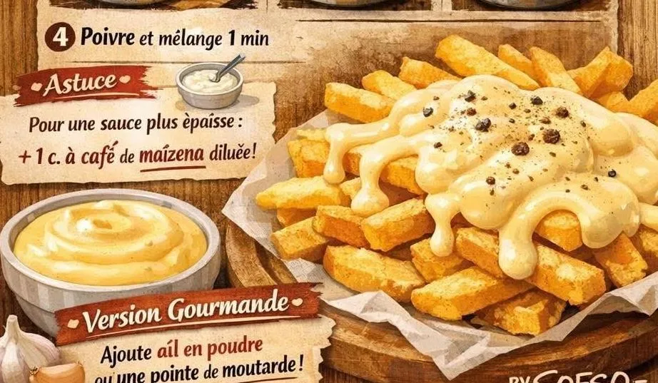 Sauce Fromagère Cheddar & Emmental