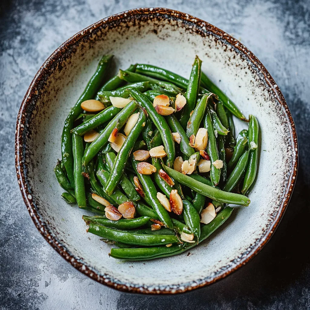 Haricots Verts Amandine