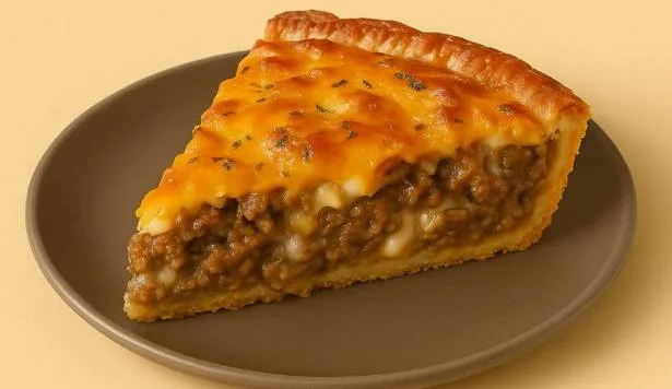 Tarte à la Viande Hachée et au Fromage