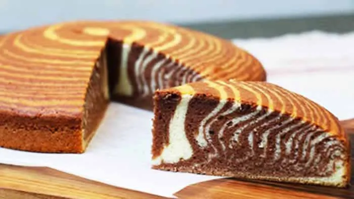 Gâteau yaourt marbré