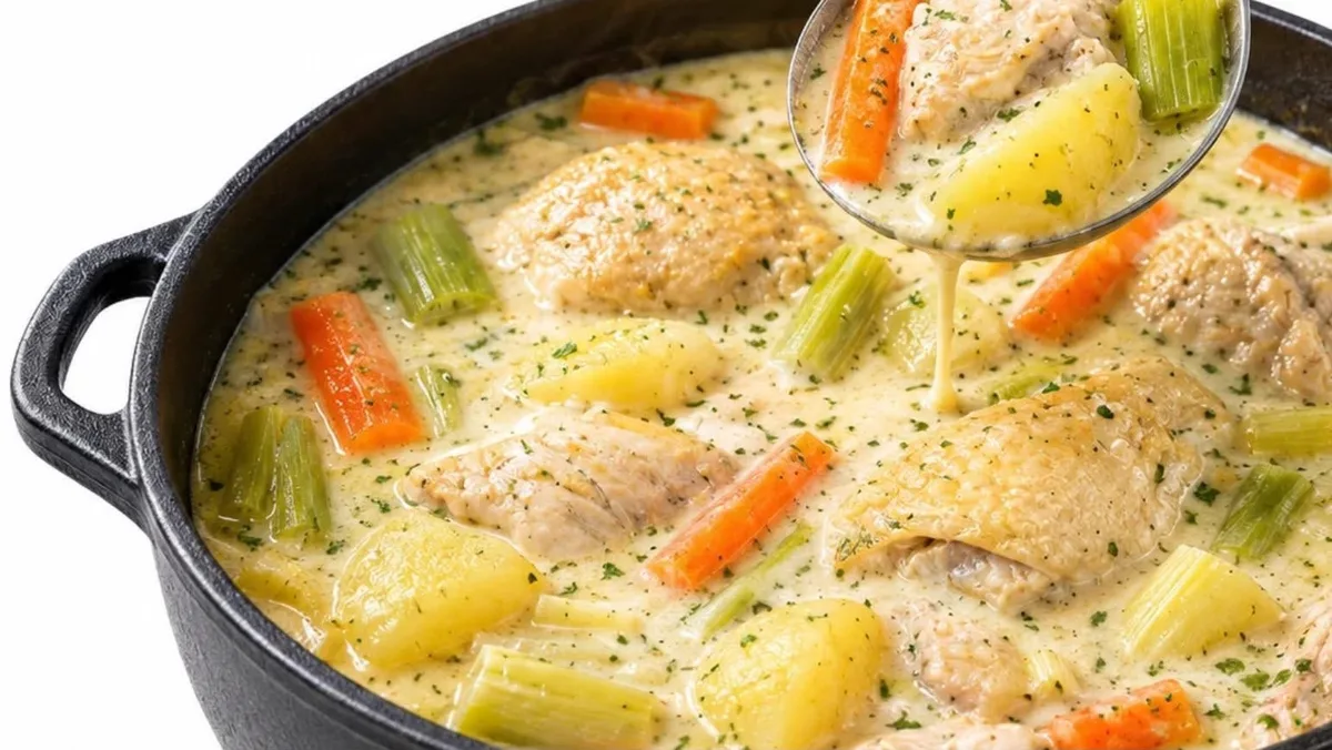 Poulet à la crème