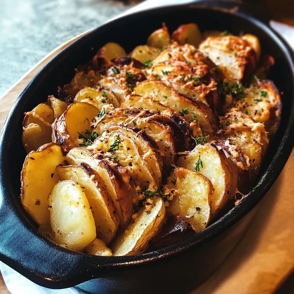 Pommes de Terre Boulangère
