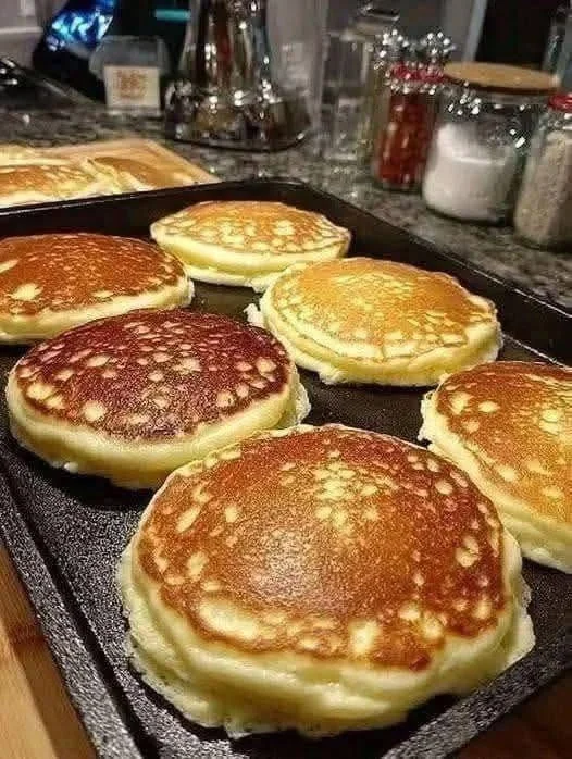 Pancakes dorés au sirop à l'Air Fryer